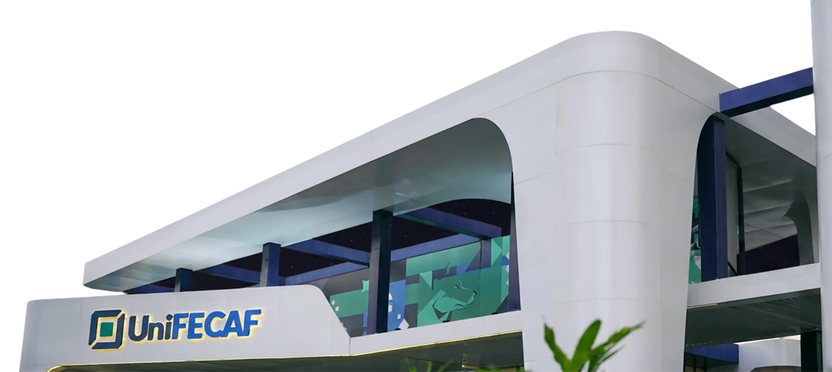 Fachada de polo EAD UniFECAF